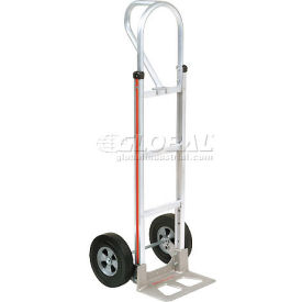 Magliner® Aluminum Hand Truck Loop Handle Semi-Pneumatic Wheels 277016