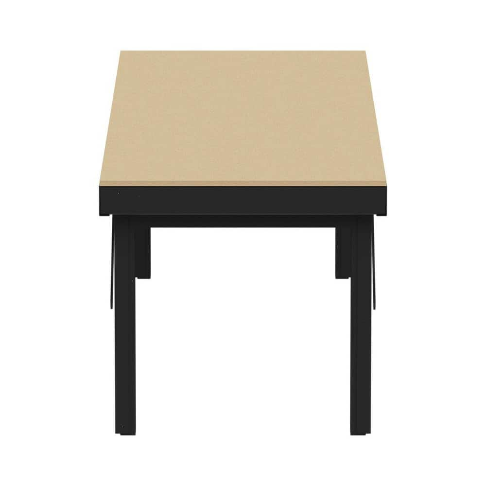 Stationary Work Benches, Tables, Bench Style: Work Table , Edge Type: Square , Leg Style: 4-Leg, Adjustable Height, Folding , Depth (Inch): 28in  MPN:F87869A1