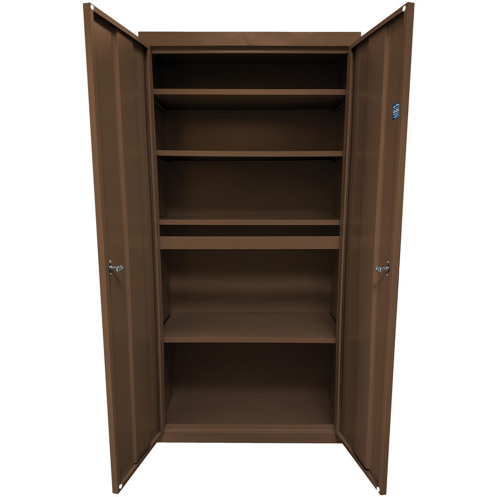 Storage Cabinets, Cabinet Type: Steel Storage Cabinet , Cabinet Material: Steel , Width (Inch): 24 , Depth (Inch): 18 , Cabinet Door Style: Flush  MPN:UA-241872-WAL