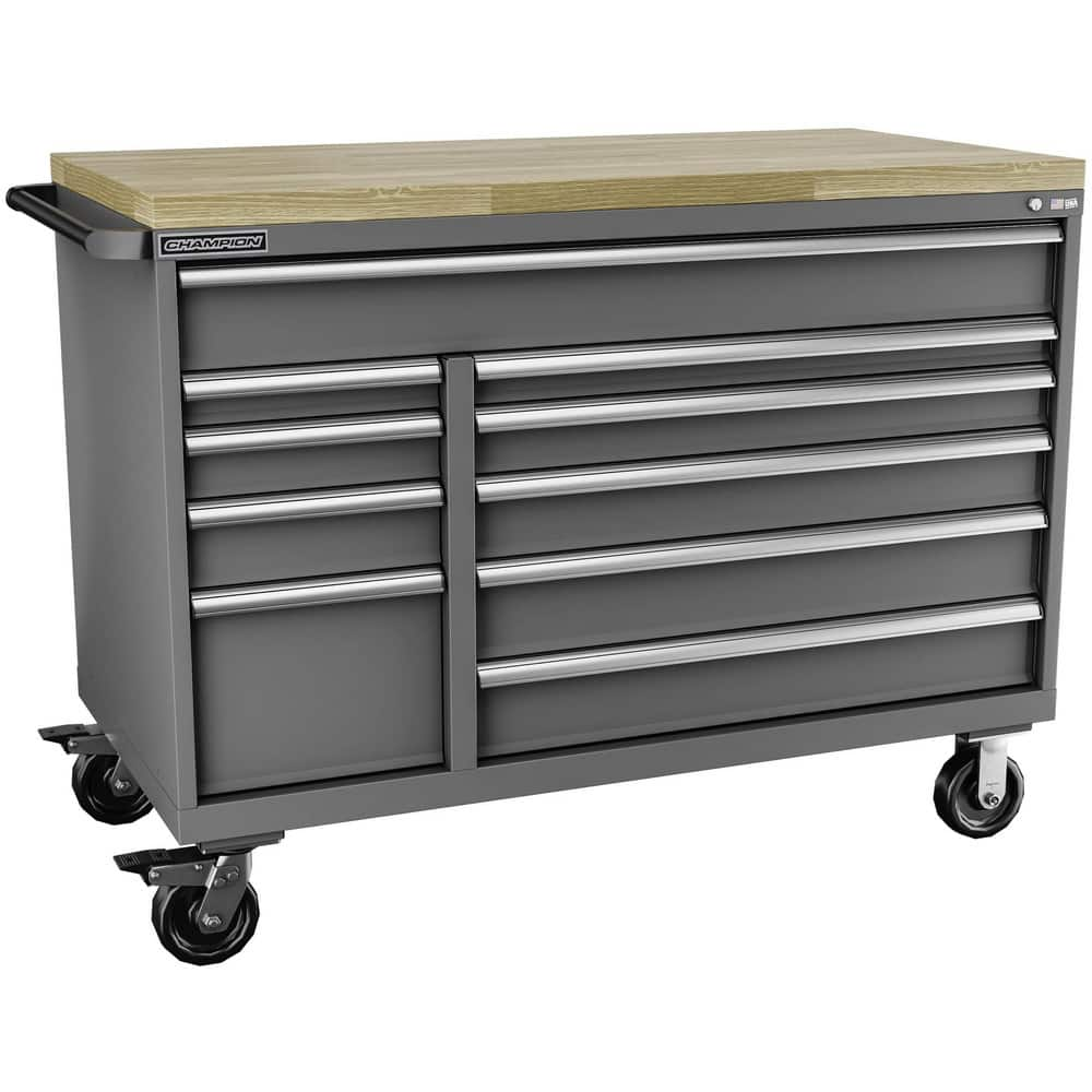 Storage Cabinets, Cabinet Type: Welded Storage Cabinet , Cabinet Material: Steel , Width (Inch): 56-1/2 , Depth (Inch): 22-1/2 , Cabinet Door Style: Solid  MPN:DS151001MBBB-DG