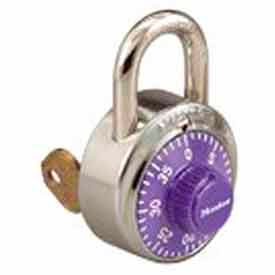 Master Lock® No. 1525EZRCPRP General Security Simple Combination ADA Inspired Padlock - Purple 5EZRCPRP152