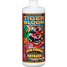 FoxFarm FX14019 Tiger Bloom Fertilizer 2-8-4  1 qt FX14019