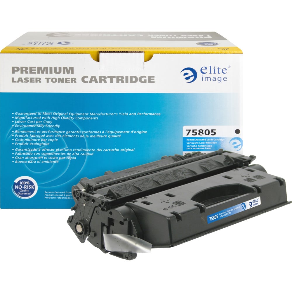 Elite Image Remanufactured Black High Yield Toner Cartridge Replacement For HP 80X, CF280X MPN:ELI75805