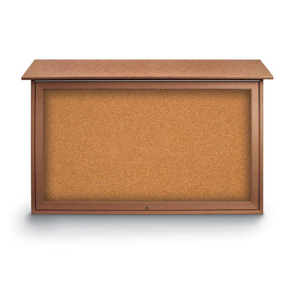 Enclosed Cork Bulletin Board: 45