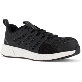 Reebok Athletic Work Shoe Ultraknit & Flexweave™ Black & White 10W RB413-W-10.0