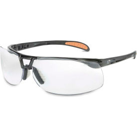 Uvex® S4200HS Protege Safety Glasses Black Frame Clear HS Lens S4200HS