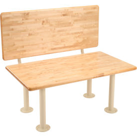 GoVets™ ADA Locker Room Bench Hardwood 42