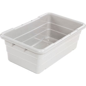 GoVets™ Cross Stack Nest Tote Tub - 25-1/8 x 16 x 8-1/2 White - Pkg Qty 6 181334