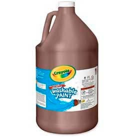 Crayola® Washable Paint Nontoxic 1 Gallon Brown 542128007