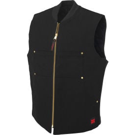 Tough Duck Moto Vest 4 Pockets Cotton/Polyester M Black WV041-BLACK-M