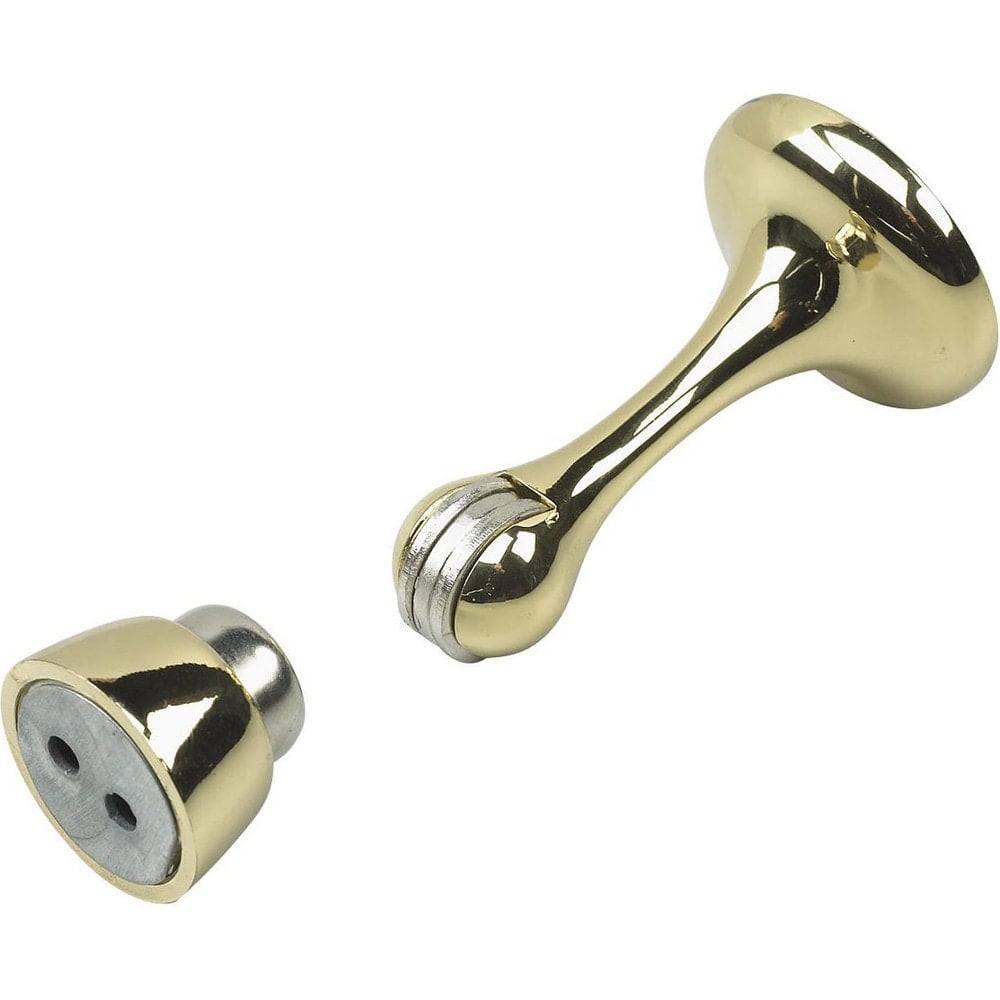 Stops, Type: Wall Door Stop, Solid Door Stop , Finish/Coating: Brass , Stop Material: Metal  MPN:67BR