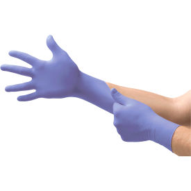 Ansell MICROFLEX® Supreno® SE SU-690 Nitrile Gloves Powder-Free Beaded Size L 100/Pack SU-690-L