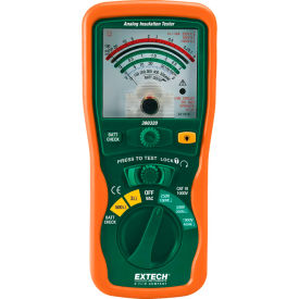 Extech 380320 Analog Insulation Tester Green/Orange 0 to 600V 7.9