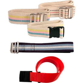 Dynarex Vinyl Wipeable Gait Belt W/ Plastic Buckle 60-3/16