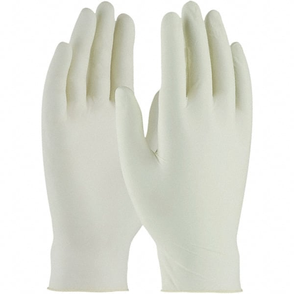 Disposable Gloves: X-Large, 5 mil Thick, Latex, Industrial Grade MPN:62-322PF/XL