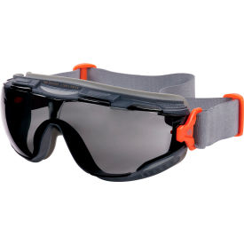 Ergodyne® ARKYN-NEO Smoke Lens Safety Goggles w/ Neoprene Strap Anti-Scratch & Anti-Fog Gray 60311