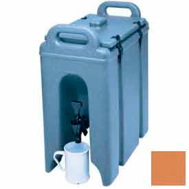 Cambro 250LCD157 - Camtainer Beverage Carrier Insulated Plastic 2-1/2 Gal 16-1/2x9x18-3/8 Beige 250LCD157