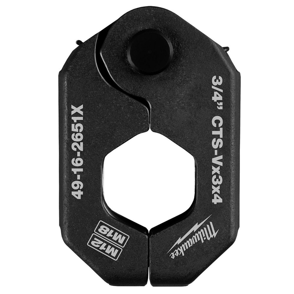 Presser Replacement Jaws, Type: CTS-V Pivoting Press Ring , Jaw Size Range: 3/4