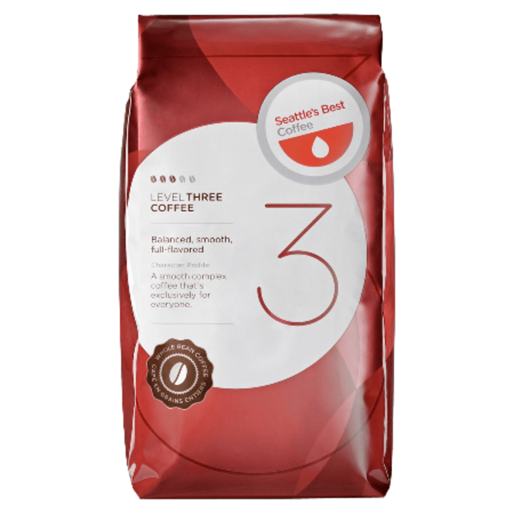 Seattles Best Coffee Whole Bean Coffee, Level 3, Light Roast, 12 Oz Per Bag (Min Order Qty 6) MPN:12407831