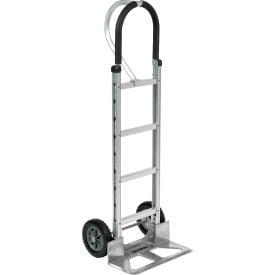 GoVets™ Aluminum Hand Truck - Loop Handle - Mold-On Rubber Wheels 266168