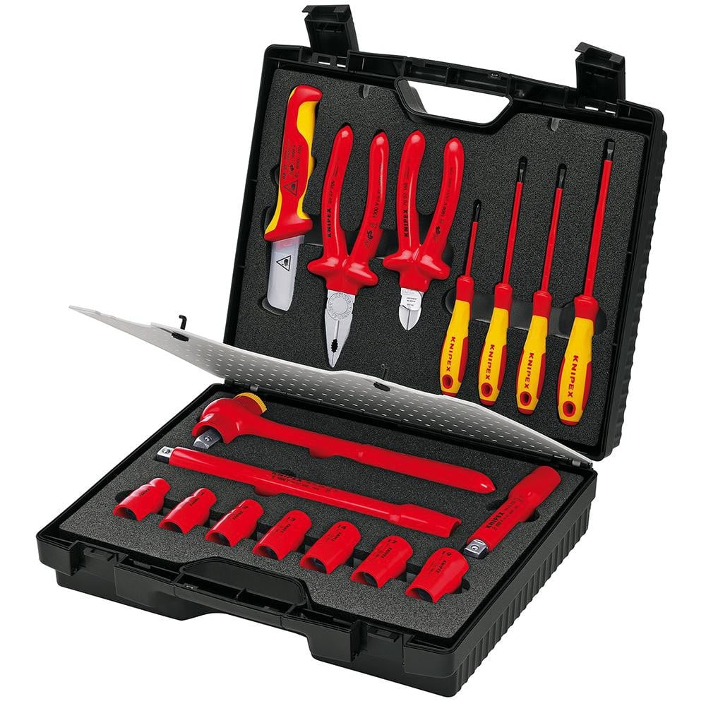 Combination Hand Tool Sets, Set Type: Insulated Assorted Pliers and Screwdriver Set , Number Of Pieces: 17 , Tool Finish: Insulated  MPN:98 99 11