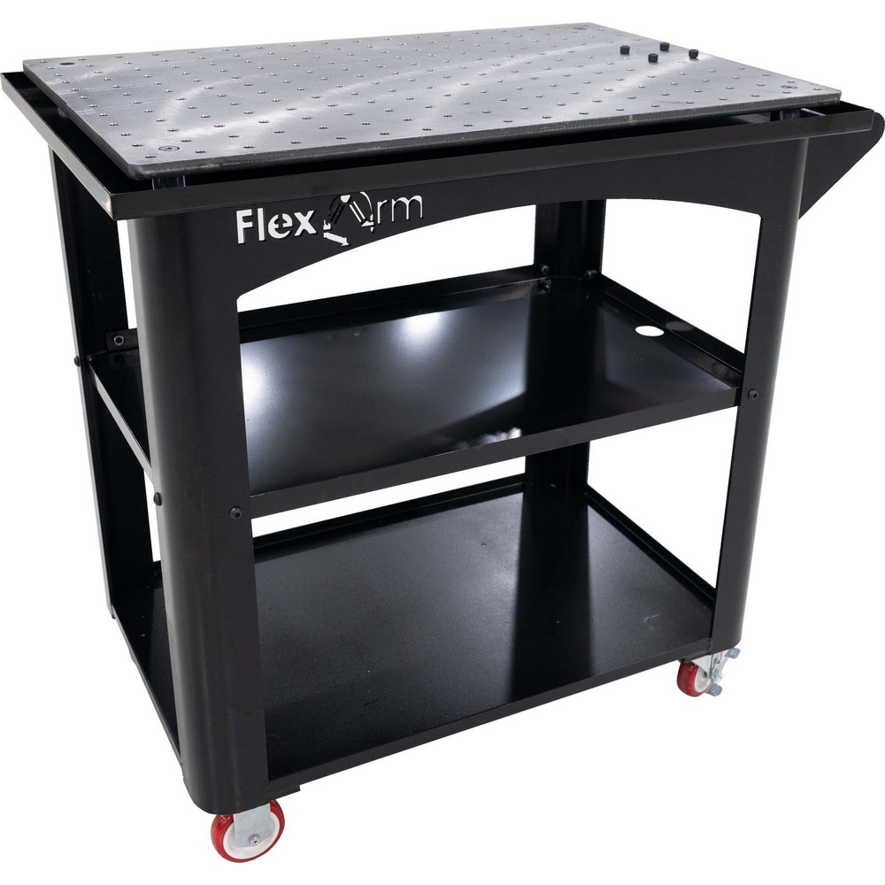 Carts, Cart Type: Mobile Workstation , Caster Type: 2 Swivel/2 Rigid , Caster Material: Urethane , Material: Powder Coated Steel , Length (Inch): 41  MPN:FX9000024-E