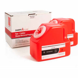 Sharps Assure Two - 1 Gallon Sharps Retrieval Program SA1G2