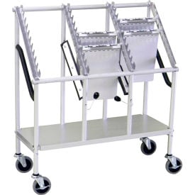 Omnimed® Wheeled Chart Carrier 3-Tier 33