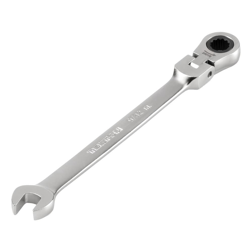 Combination Wrenches, Size (Inch): 9/32 , Finish: Satin Chrome , Head Type: Flexible, Combination , Handle Type: Straight , Material: Steel  MPN:WRC26307