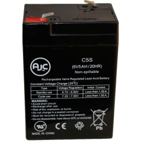 AJC® Philips Sure Sign VSI 6V 5Ah Medical Battery AJC-C5S-A-1-120427