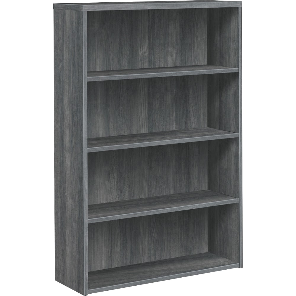 HON 10500 58inH 4-Shelf Bookcase, Sterling Ash MPN:105534LS1