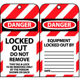 Lockout Tags - Locked Out Do Not Remove LOTAG35