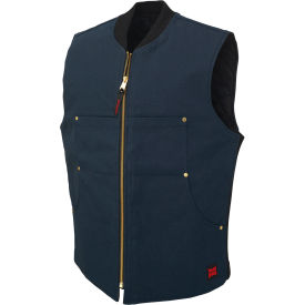 Tough Duck Moto Vest 4 Pockets Cotton/Polyester XLT Navy WV043-NAVY-XLT