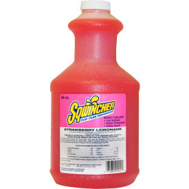 Sqwincher Liquid Concentrate Strawberry Lemonade 64 oz. 6/Carton 030319-SL