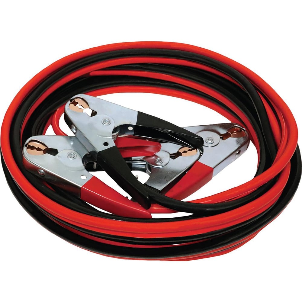 Booster Cables, Cable Type: Booster Cable , Wire Gauge: 2 , Wire Material: Copper Clad Aluminum , Cable Length: 20.000 , Cable Color: Black, Red  MPN:38094