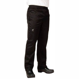 Basic Chef'S Pants Small Black P020BK-S