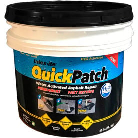 Latex-ite® Quick Patch® H2O Water Activated Asphalt Repair 3.5 Gallon Pail 51916