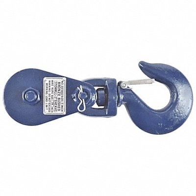 Snatch Block Safety Swivel Hook 6000 lb. MPN:6I-3T3