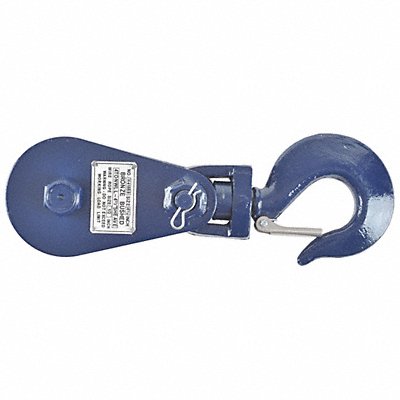 Snatch Block Safety Swivel Hook 8000 lb. MPN:6I-4T4