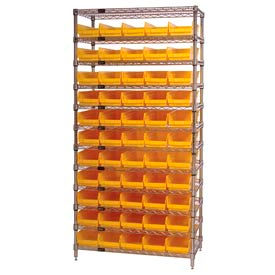 GoVets™ Chrome Wire Shelving with 55 4