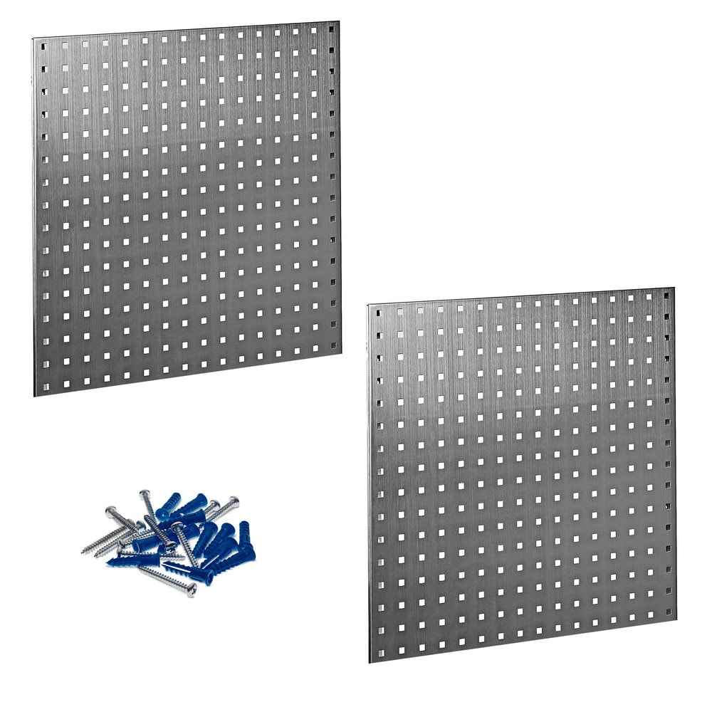 Peg Boards, Board Type: Pegboard Storage Board , Width (Inch): 24in , Mount Type: Wall , Height (Inch): 24 , Number of Panels: 2  MPN:LB1-S