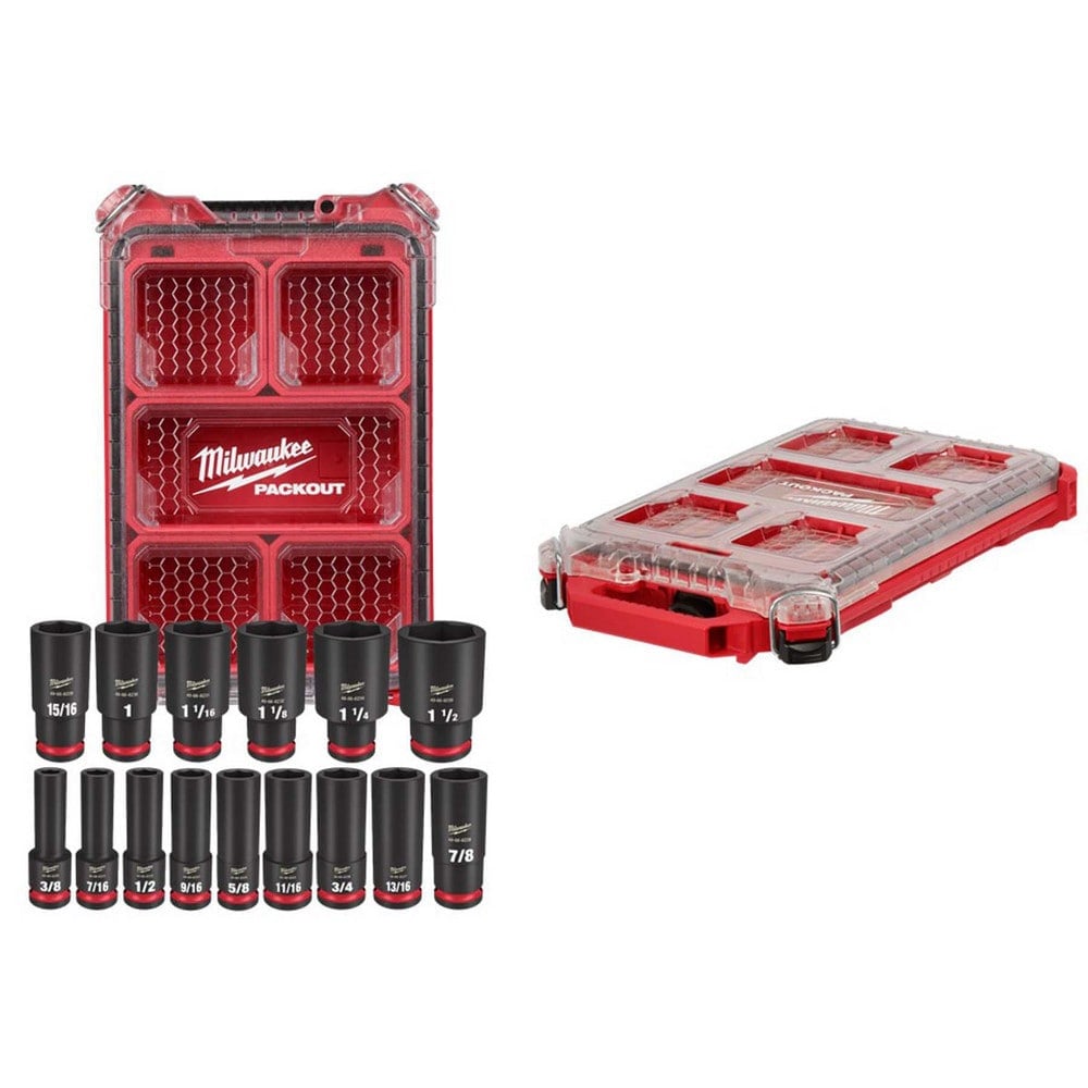 Socket Sets, Set Type: Impact , Drive Size: 1/2 , Minimum Size (Inch): 0.3750 , Maximum Socket Depth (Decimal Inch): 1.5000 , Maximum Size (Inch): 1.5000  MPN:0994042/1808388