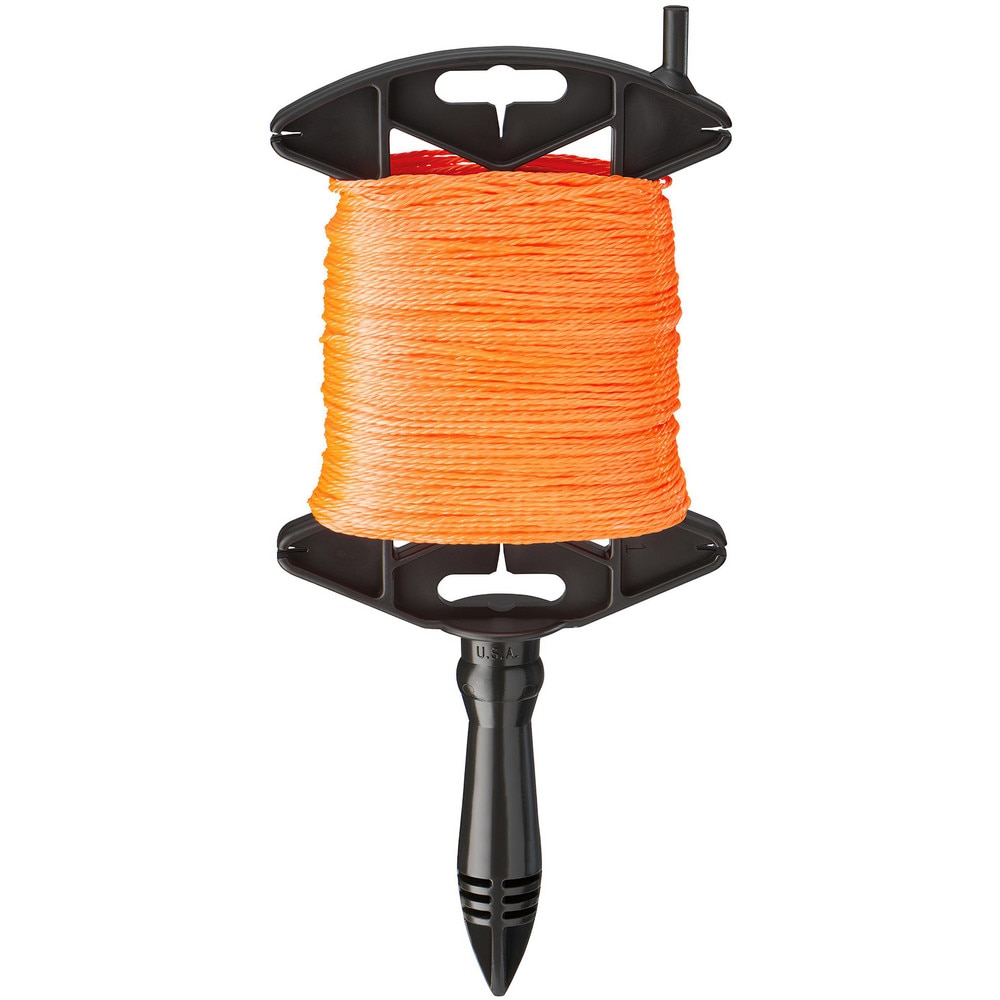 Twine, Twine Type: Twisted Seine Twine , Twine Construction: Twisted , Material: Nylon , Color: Orange , Twine Size: 500  MPN:39503N