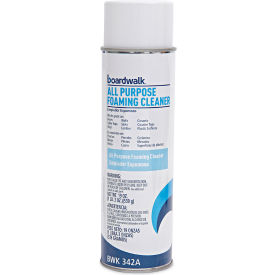 Boardwalk® All-Purpose Foaming Cleaner w/Ammonia 19 oz Aerosol Spray 12/case BWK342ACT