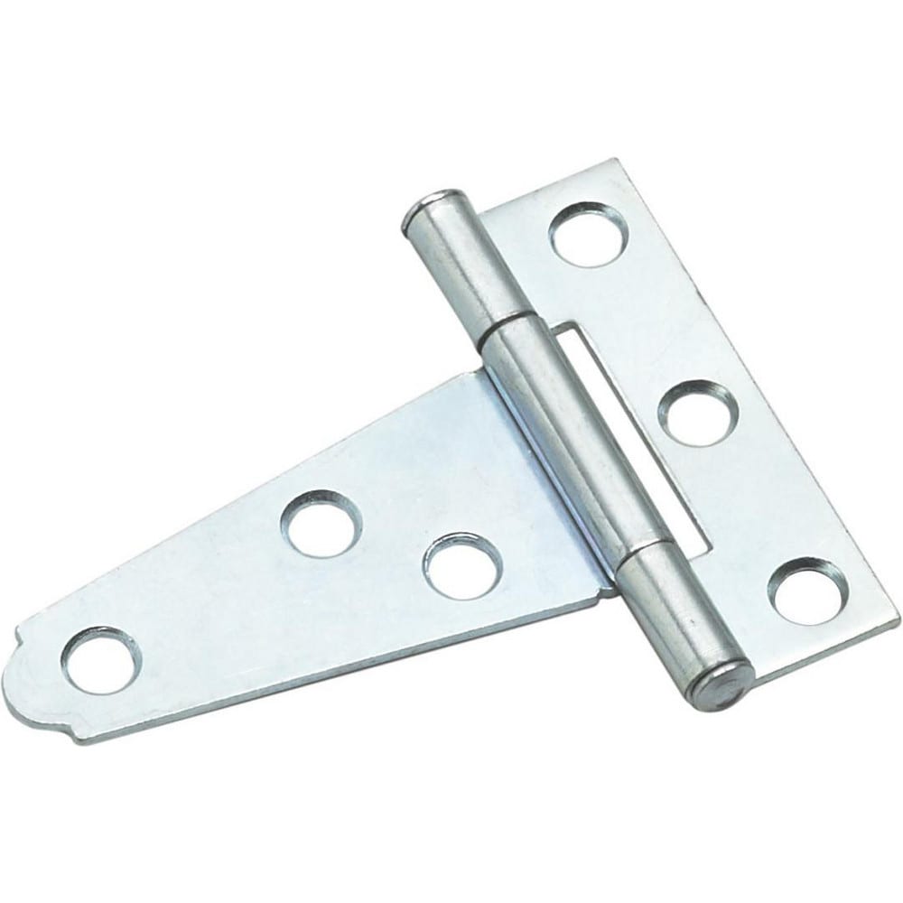 Tee Hinges, Finish/Coating: Zinc , Hinge Material: Steel , Range Of Motion: 180 , Load Capacity: 7 , Door Leaf Height: 2in  MPN:9045XBC