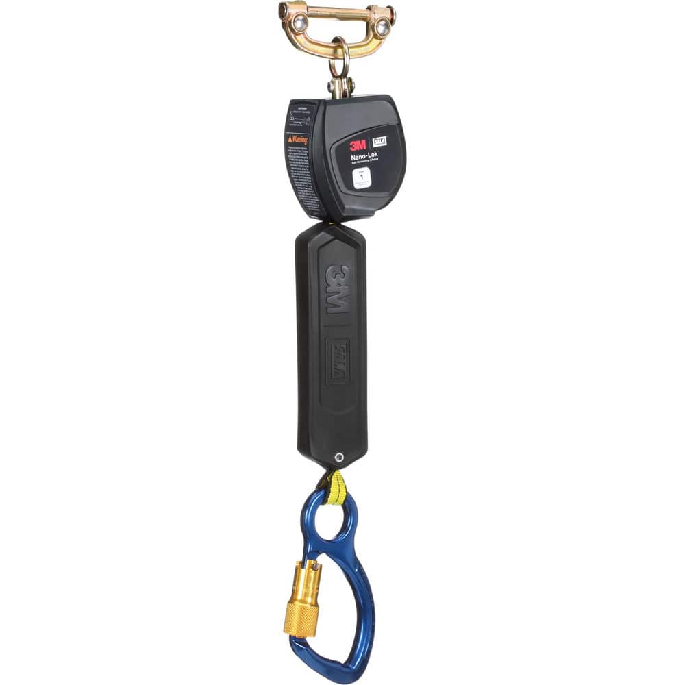 Self-Retracting Lanyards, Lifelines & Fall Limiters, Length (Feet): 6.000 , Housing Material: Nylon, Thermoplastic , Extended Length: 6.00  MPN:7100313159