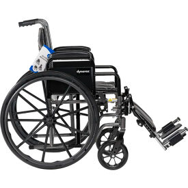 Dynarex DynaRide™ S2 Wheelchair Detachable Full Arm & Elevating Legrest 20