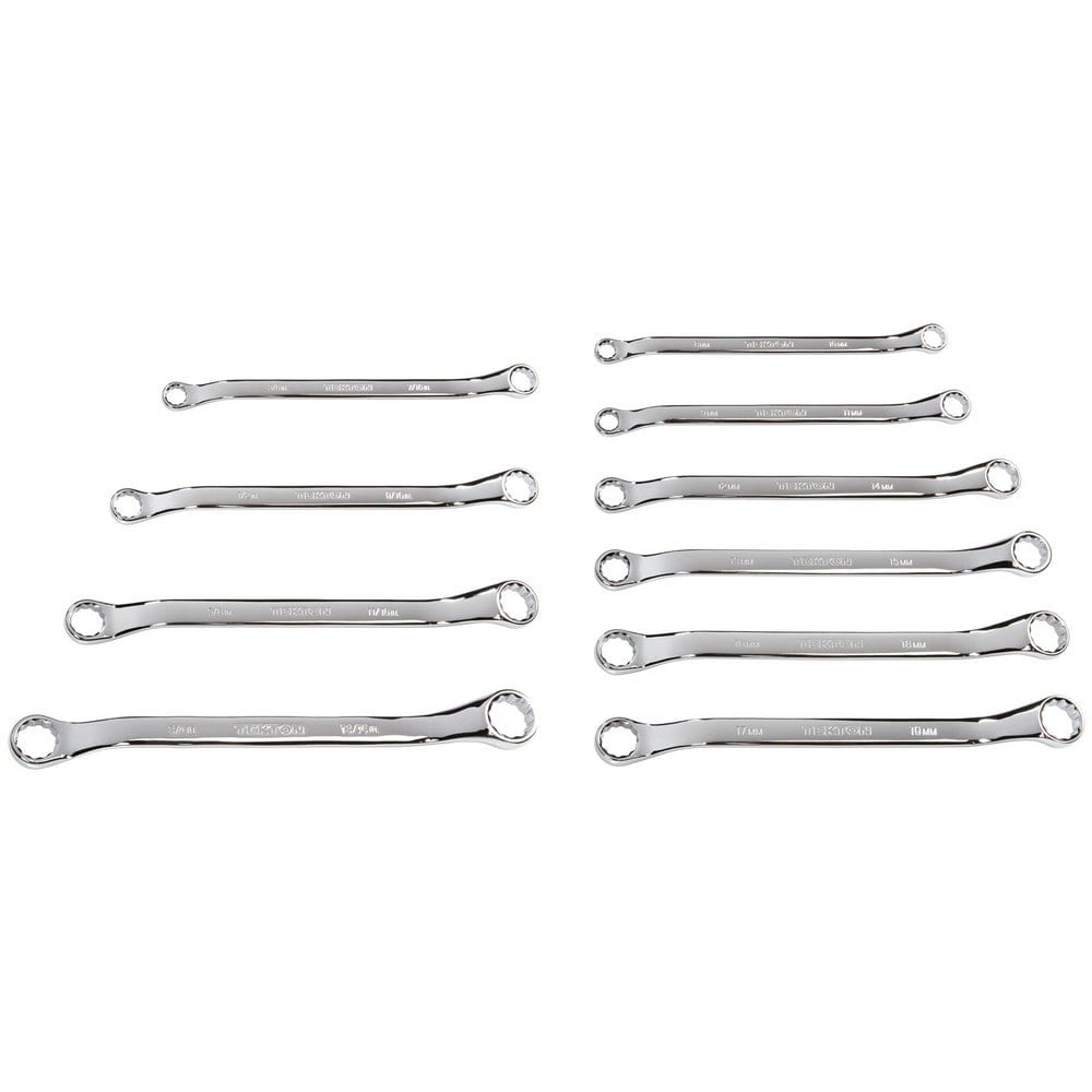 Wrench Sets, System Of Measurement: Inch, Metric , Size Range: 1/4 in - 13/16 in , Container Type: None , Material: Steel , Finish Coating: Chrome  MPN:WBE90301