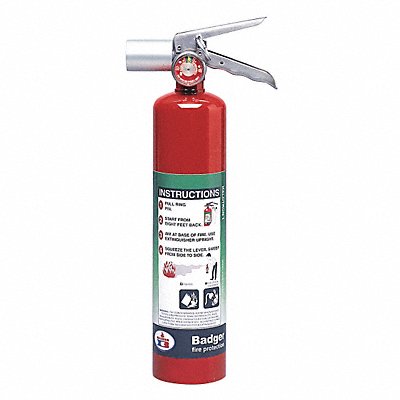 Fire Extinguisher Halotron 2.5 lb BC MPN:2.5HB-2