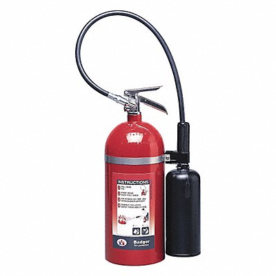 Fire Extinguisher Carbon Dioxide 10lb BC MPN:B10V